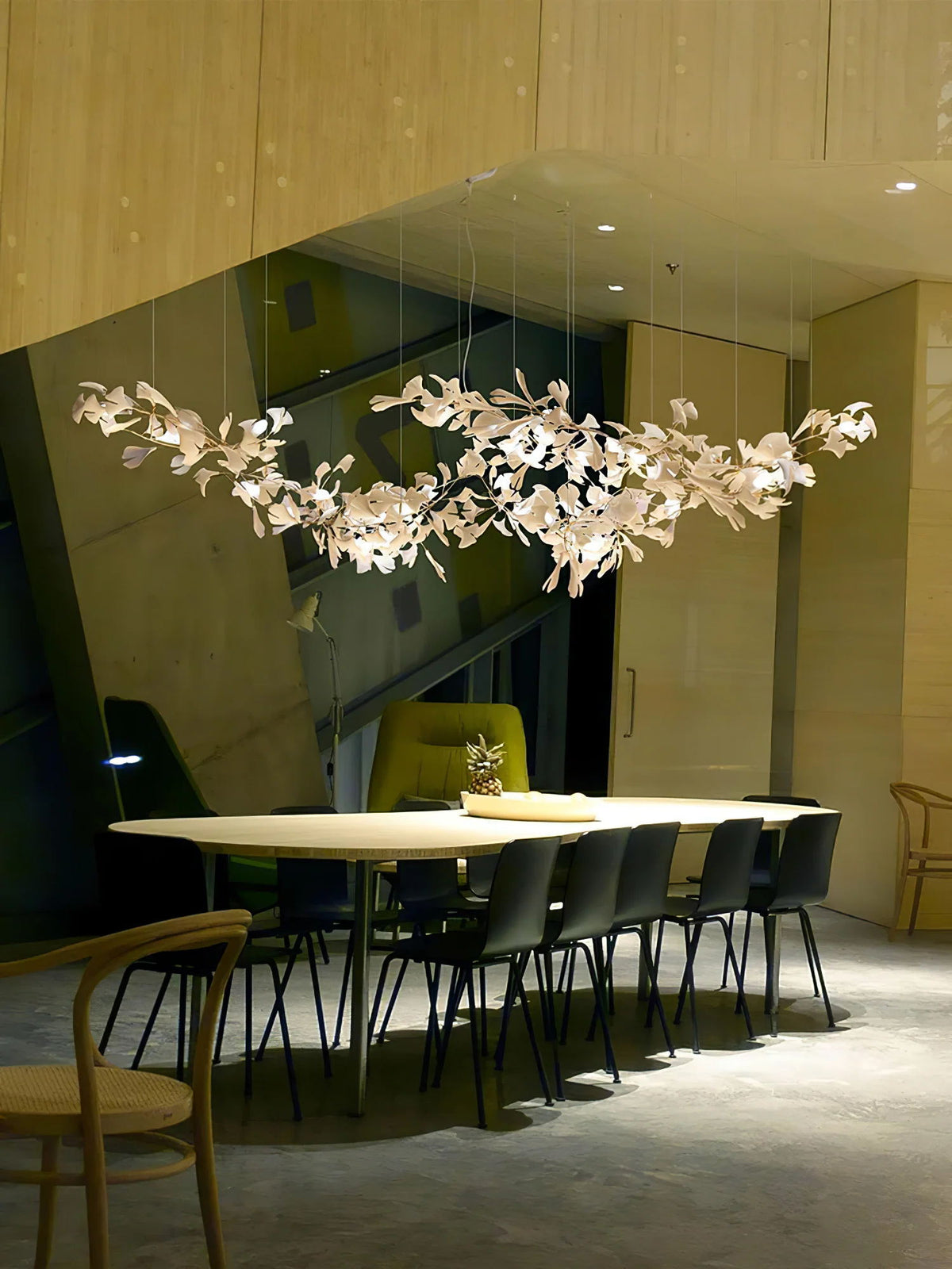 Eurzoris Gingko-Blatt-Kronleuchter