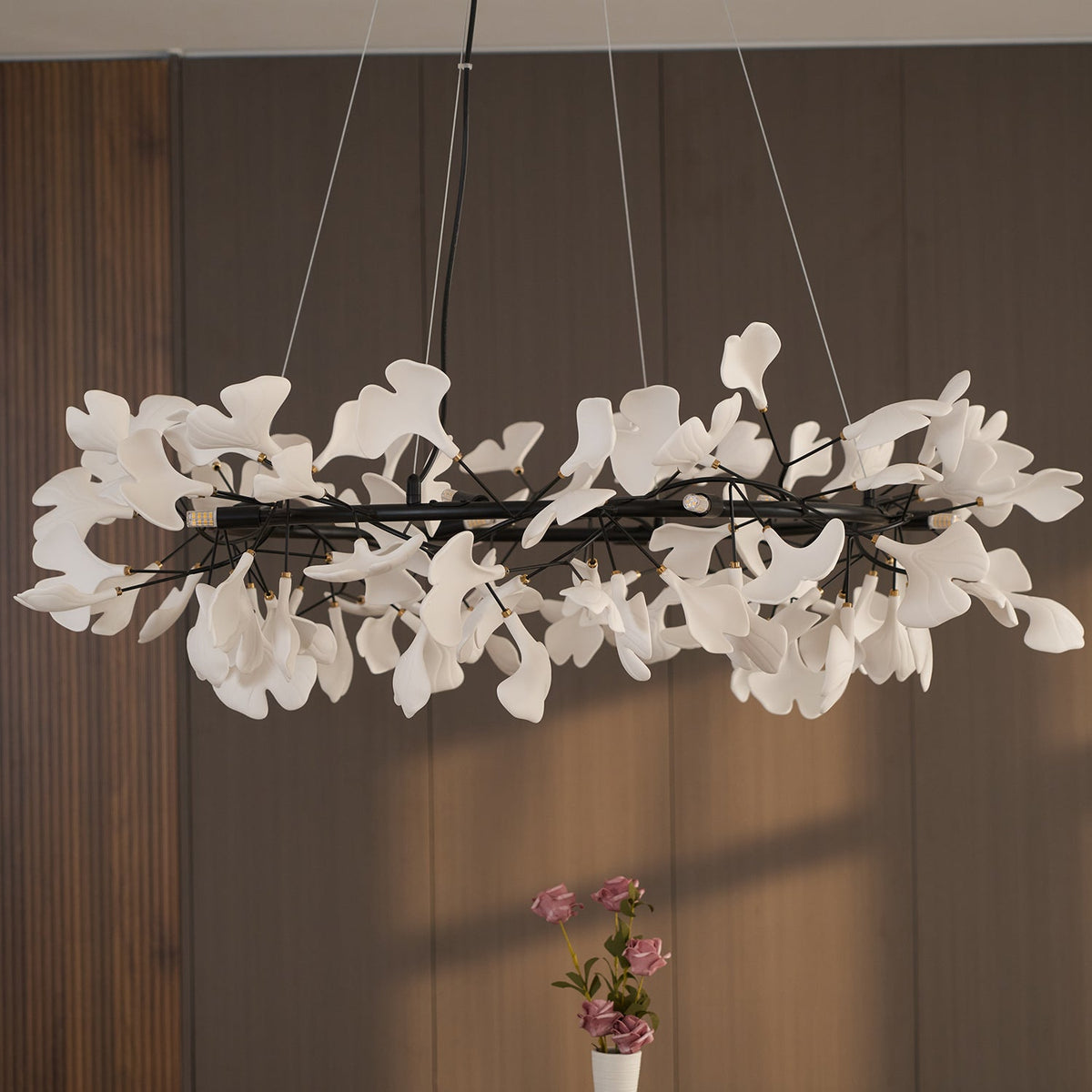 Orelalella Kronleuchter Gingko LED Ast