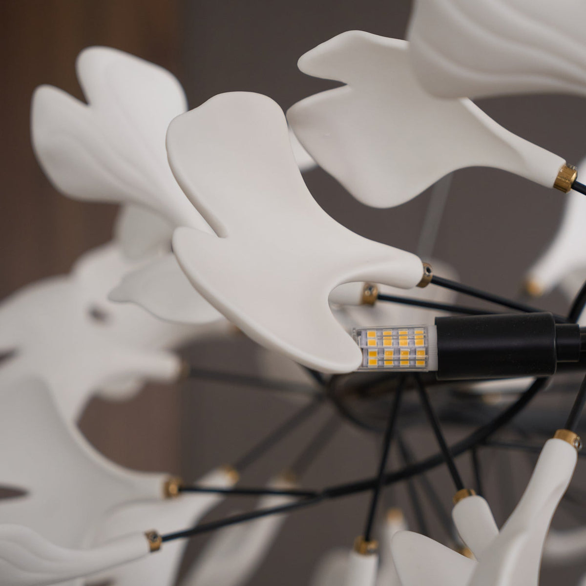 Orelalella Kronleuchter Gingko LED Ast