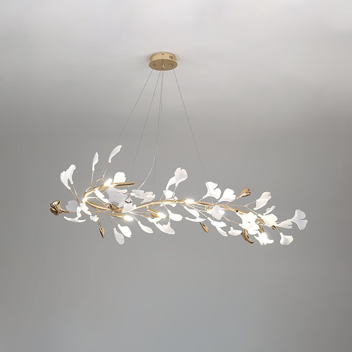 Vixu Kronleuchter im postmodernen Luxus-Stil aus Ginkgo-Keramik