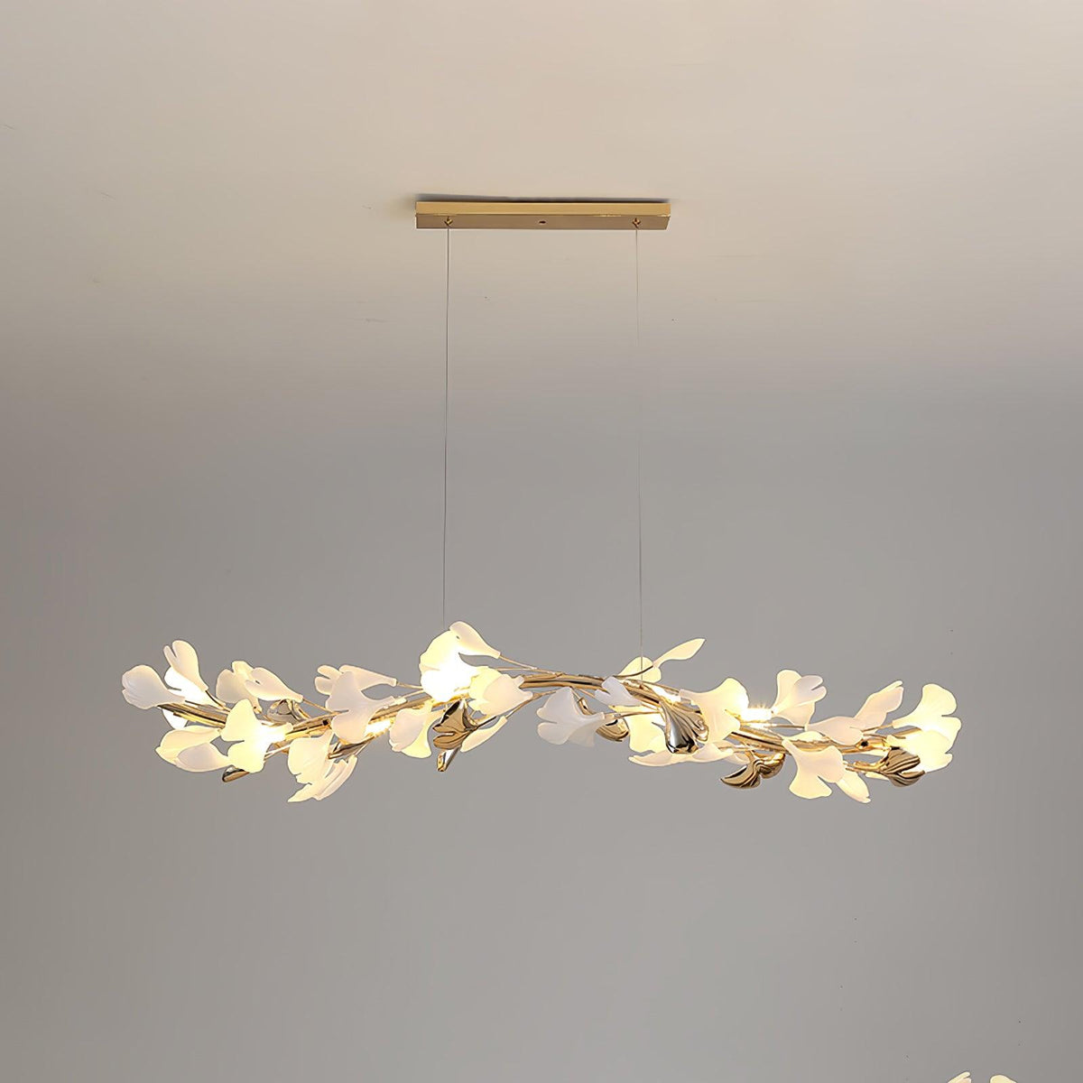 Vixu Kronleuchter im postmodernen Luxus-Stil aus Ginkgo-Keramik