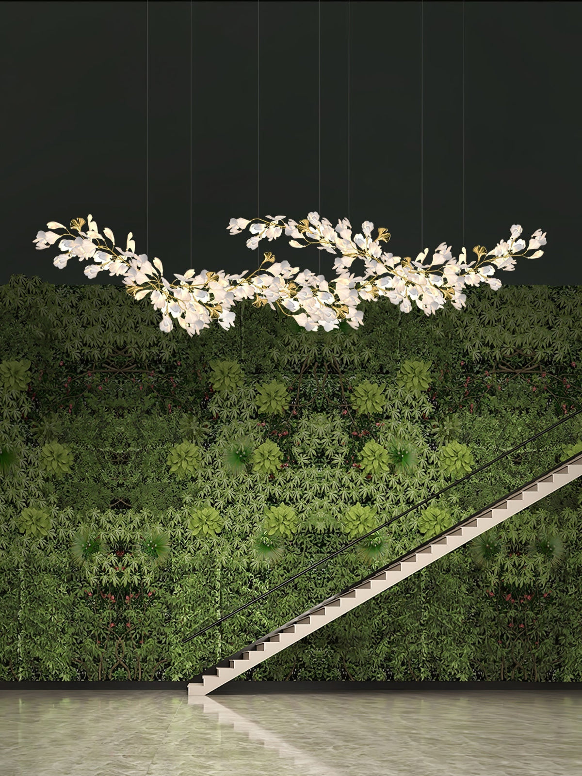 Calaena Gingko Kronleuchter