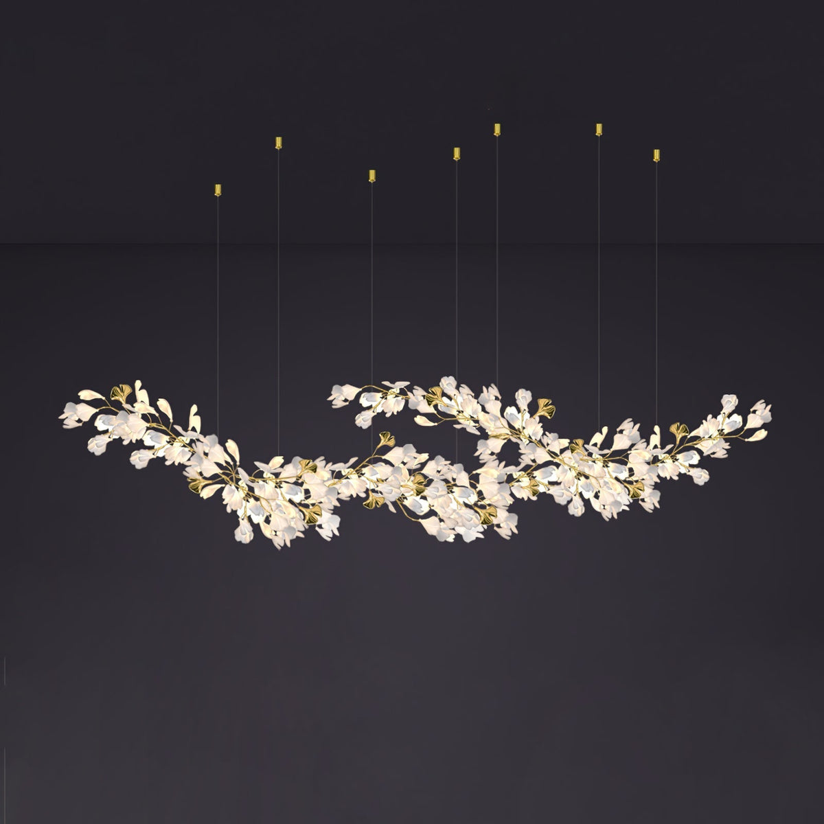 Calaena Gingko Kronleuchter