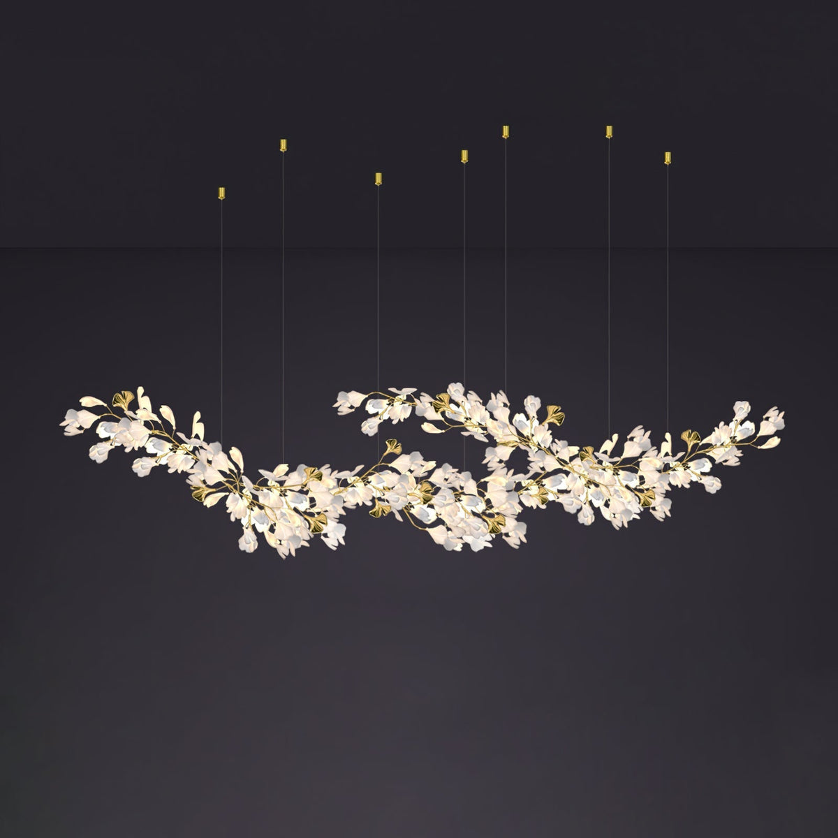 Calaena Gingko Kronleuchter