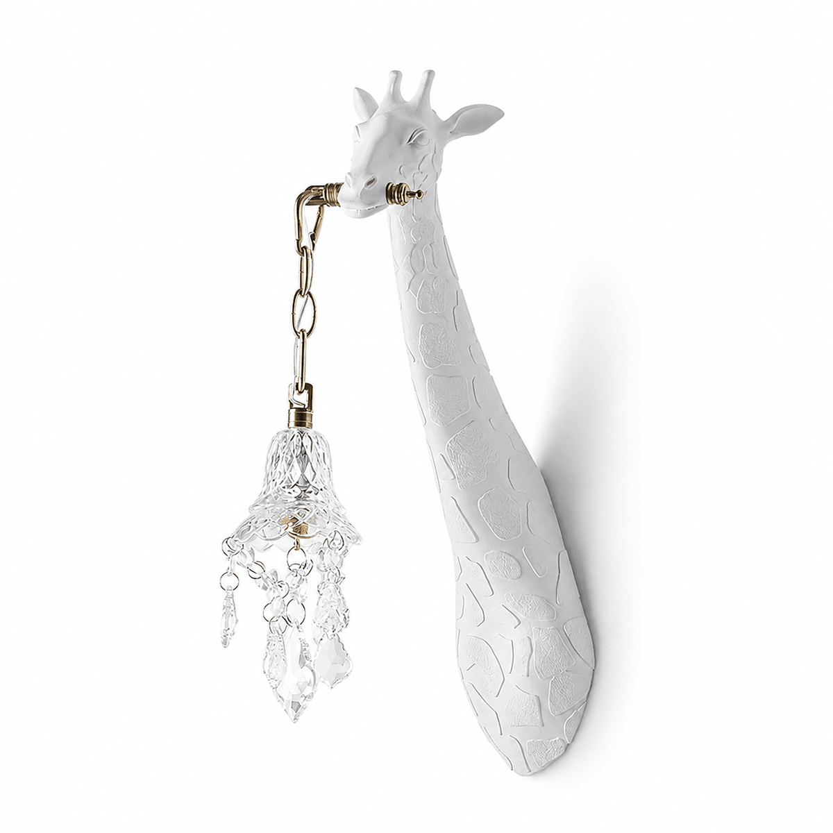 Giselle Giraffe Kristall-Wandleuchte
