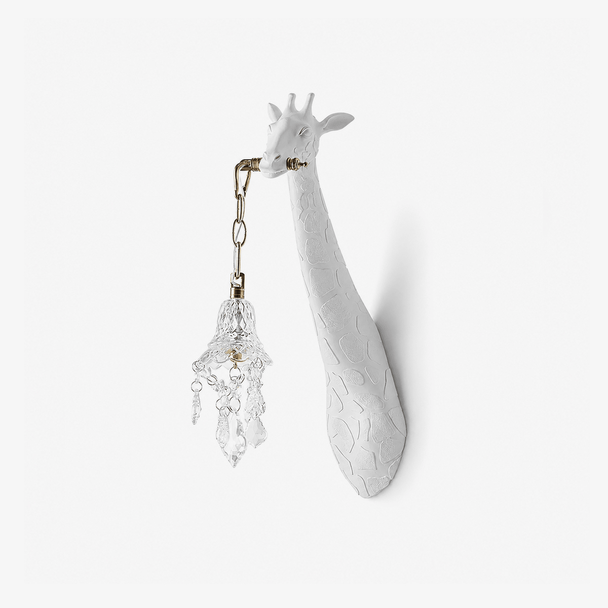 Giselle Giraffe Kristall-Wandleuchte