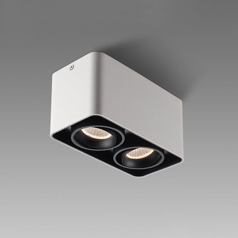 Devely Spotlightsurface-Mount-Zwillings-LED-Winkelmontierte Minimalistische Deckenleuchte