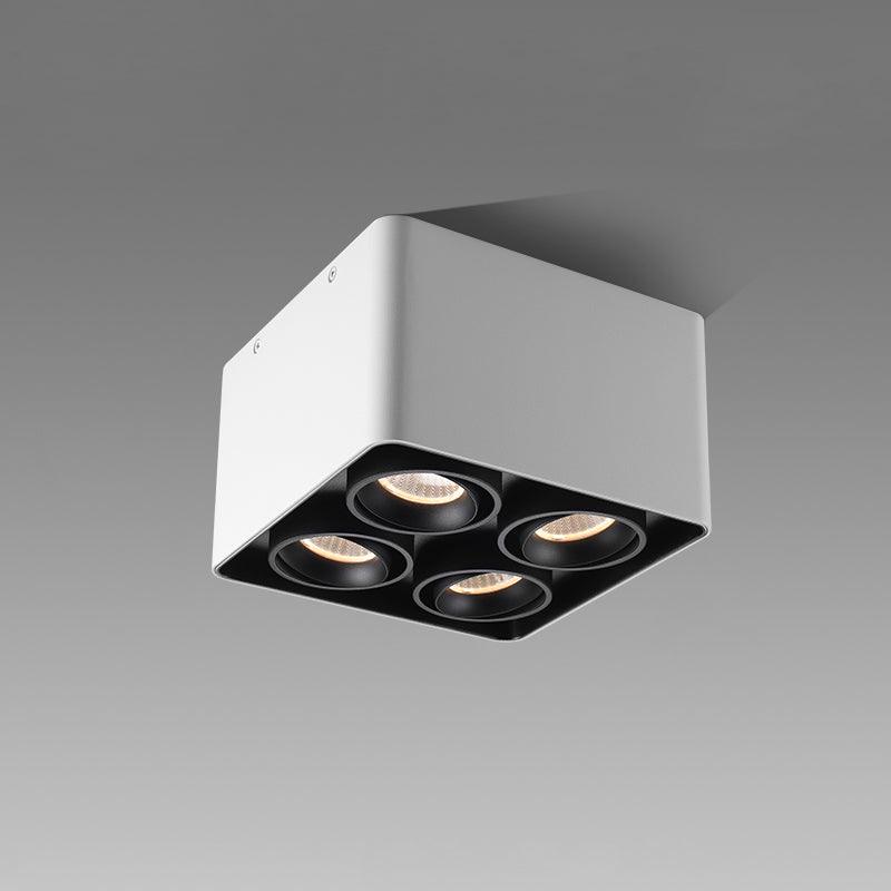 Devely Spotlightsurface-Mount-Zwillings-LED-Winkelmontierte Minimalistische Deckenleuchte