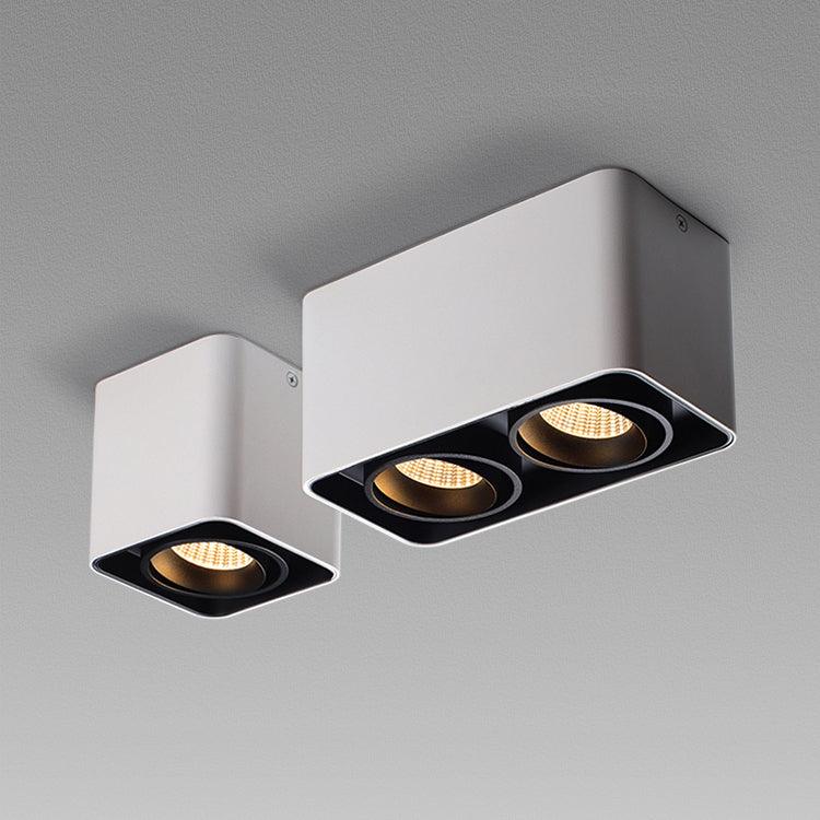 Devely Spotlightsurface-Mount-Zwillings-LED-Winkelmontierte Minimalistische Deckenleuchte