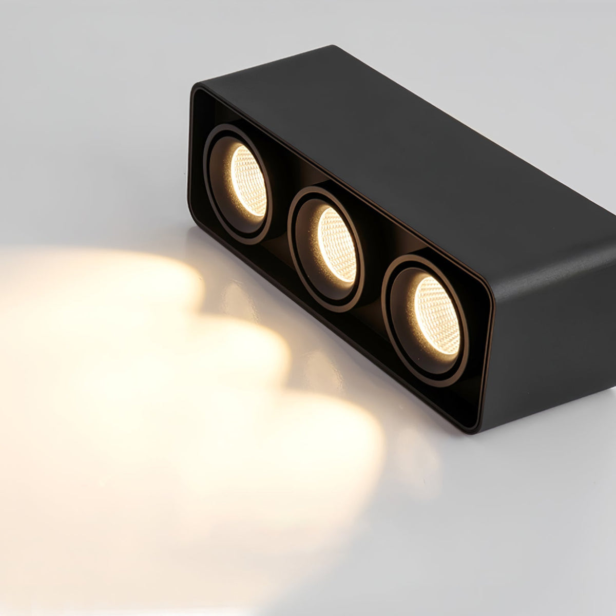 Devely Spotlightsurface-Mount-Zwillings-LED-Winkelmontierte Minimalistische Deckenleuchte