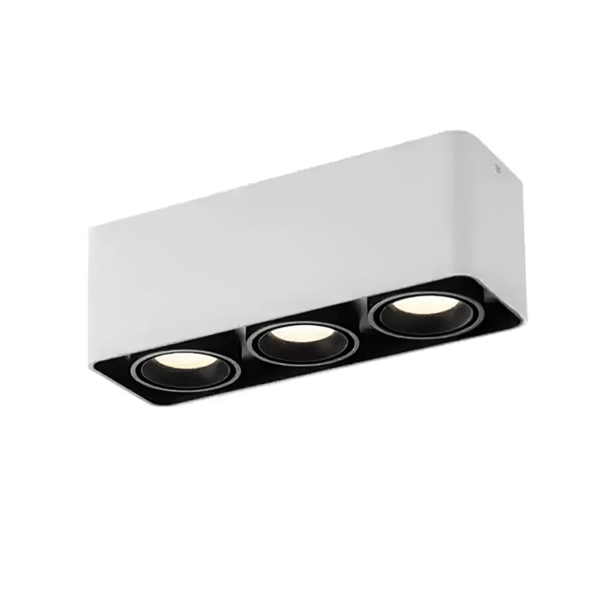 Devely Spotlightsurface-Mount-Zwillings-LED-Winkelmontierte Minimalistische Deckenleuchte