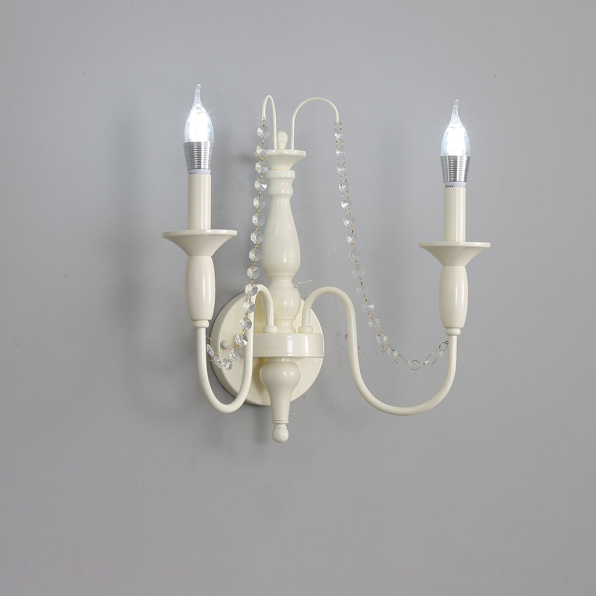 Vatalisra Vintage Industrial Glas-Wandleuchte