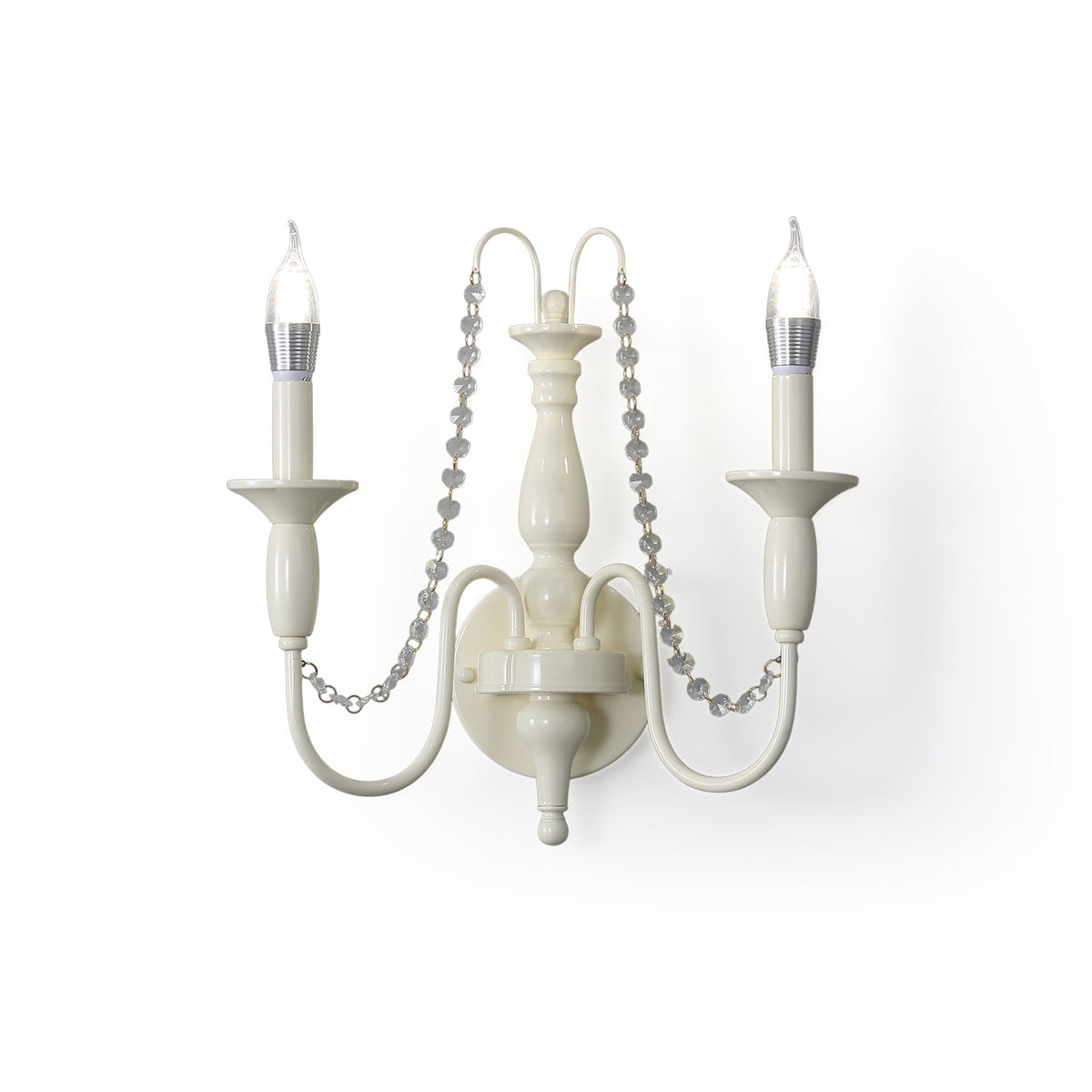 Vatalisra Vintage Industrial Glas-Wandleuchte