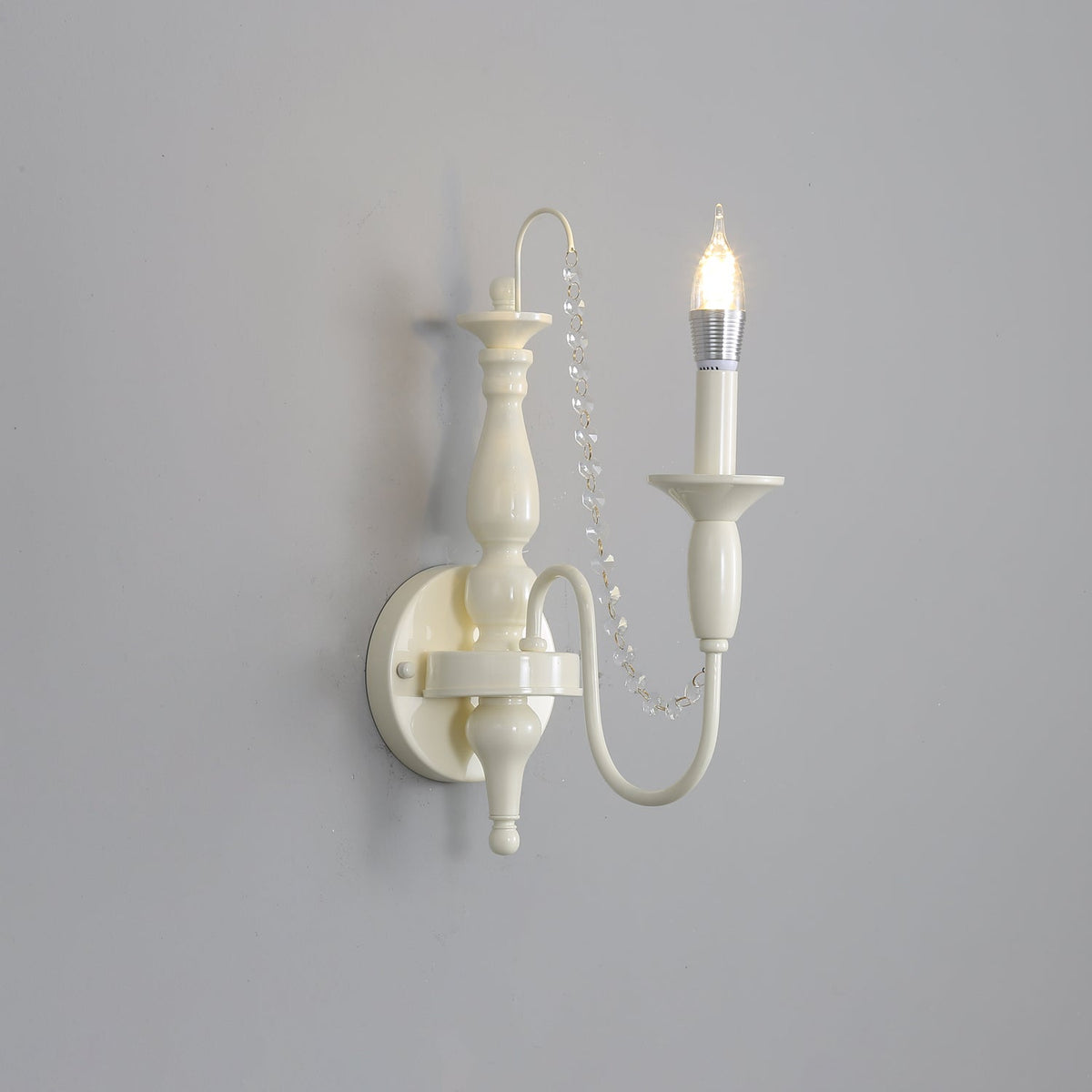 Vatalisra Vintage Industrial Glas-Wandleuchte