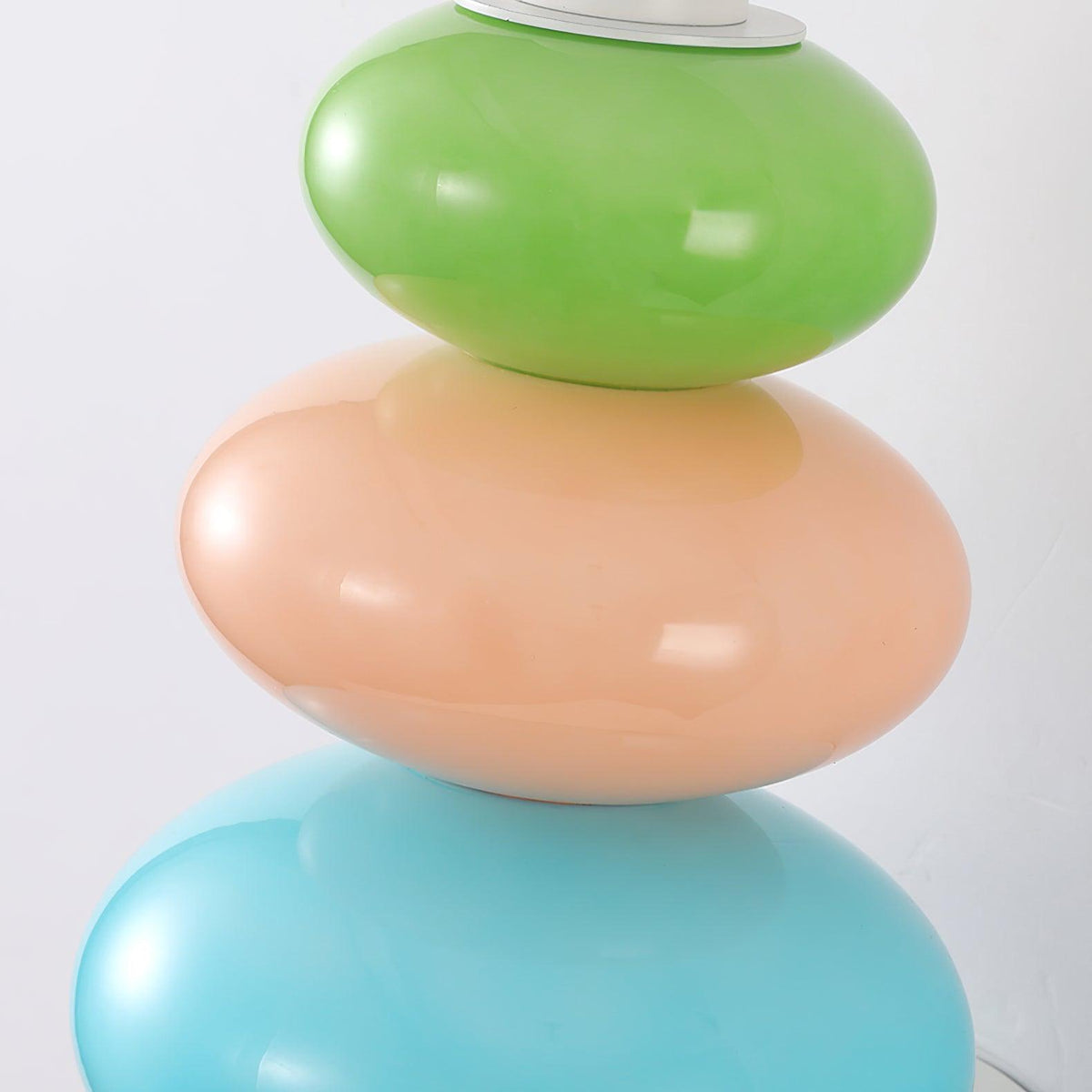 Pebble moderne Wandleuchte aus Glas