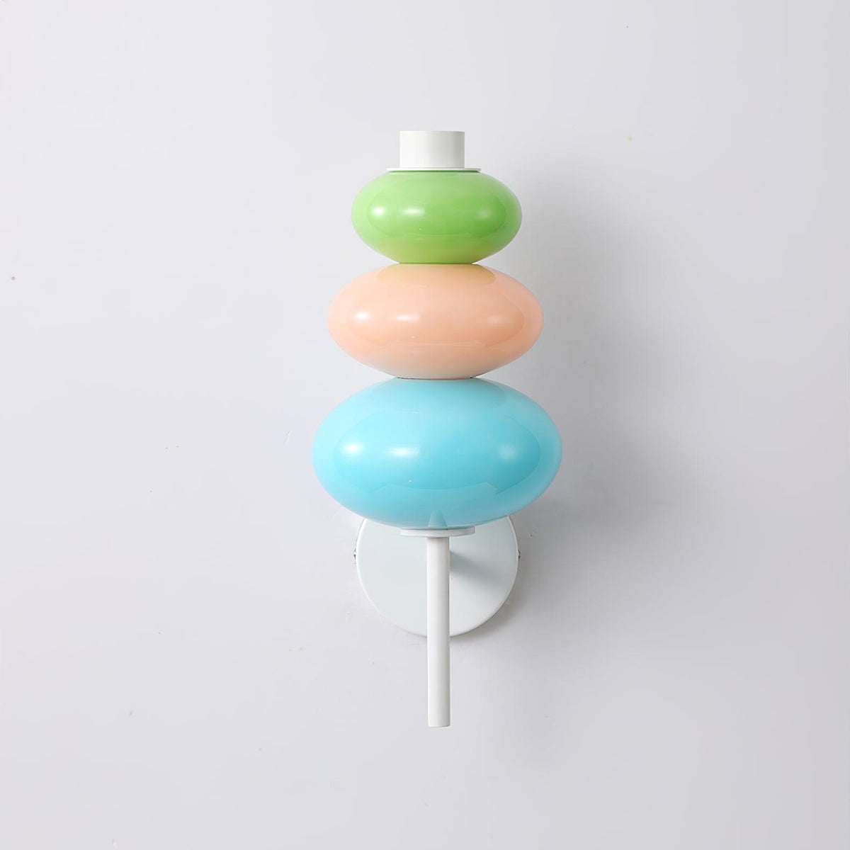 Pebble moderne Wandleuchte aus Glas
