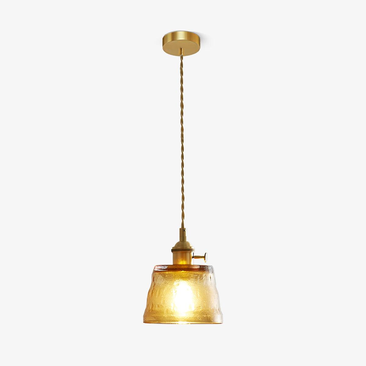 Lioreraya Pendelleuchte aus Kupferglas für Esszimmer