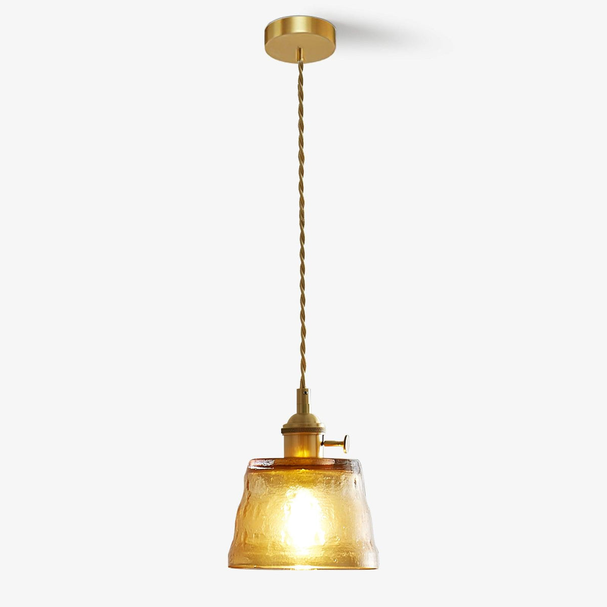 Lioreraya Pendelleuchte aus Kupferglas für Esszimmer