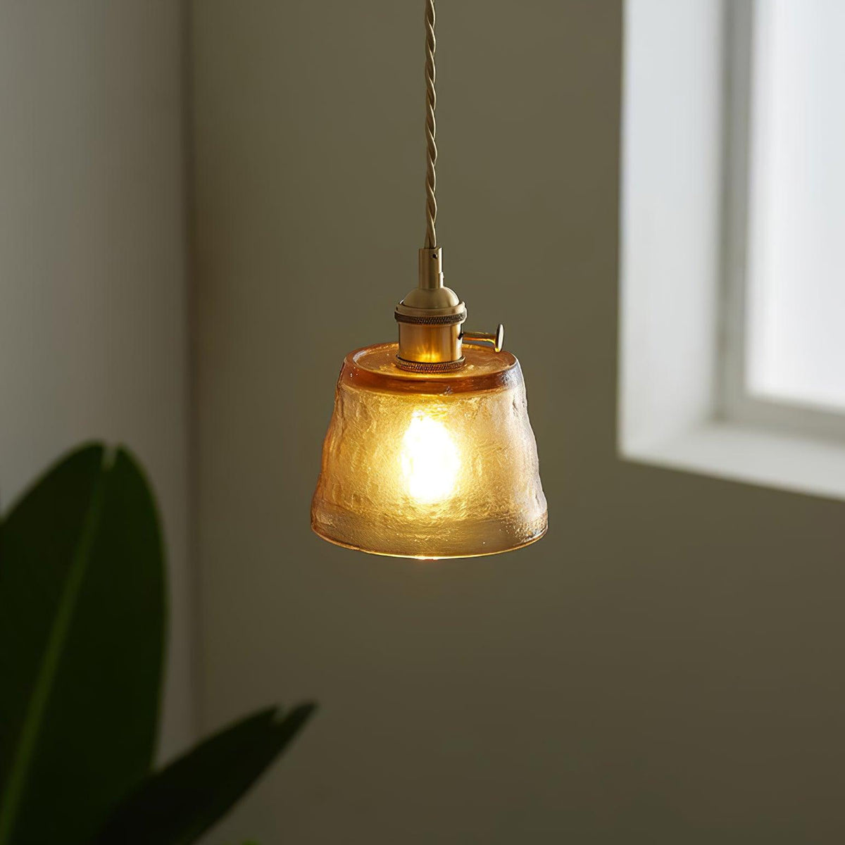 Lioreraya Pendelleuchte aus Kupferglas für Esszimmer