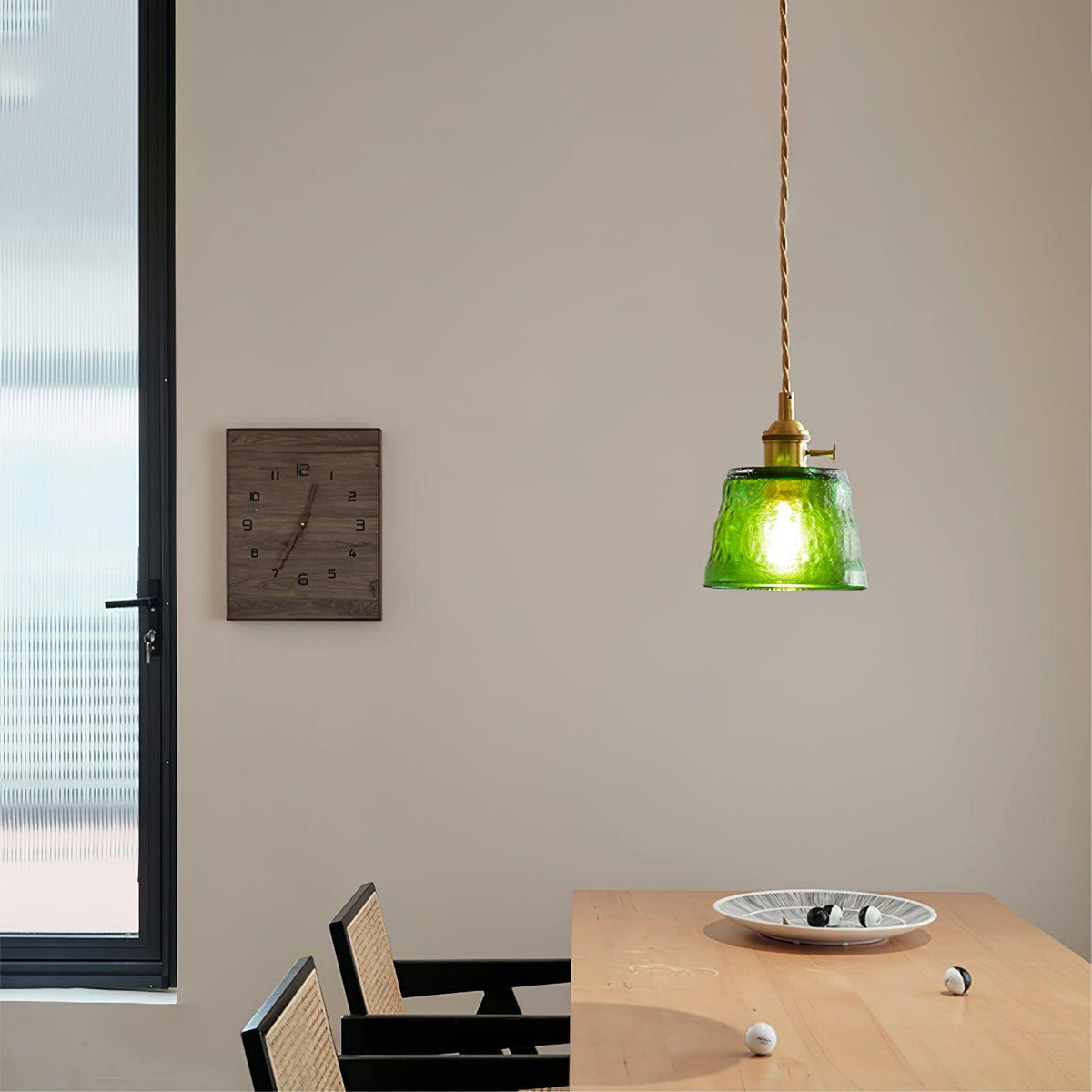Lioreraya Pendelleuchte aus Kupferglas für Esszimmer