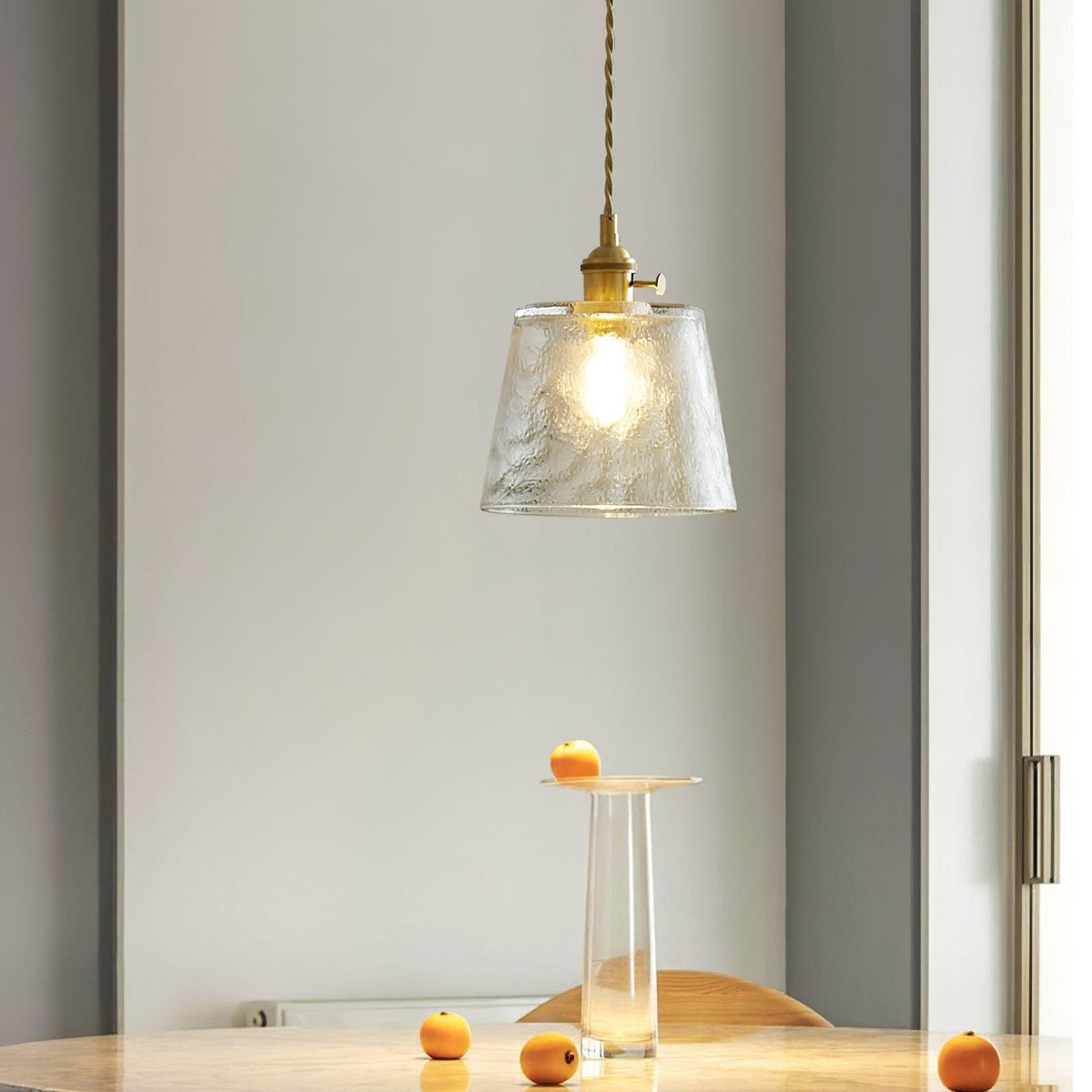 Lioreraya Pendelleuchte aus Kupferglas für Esszimmer