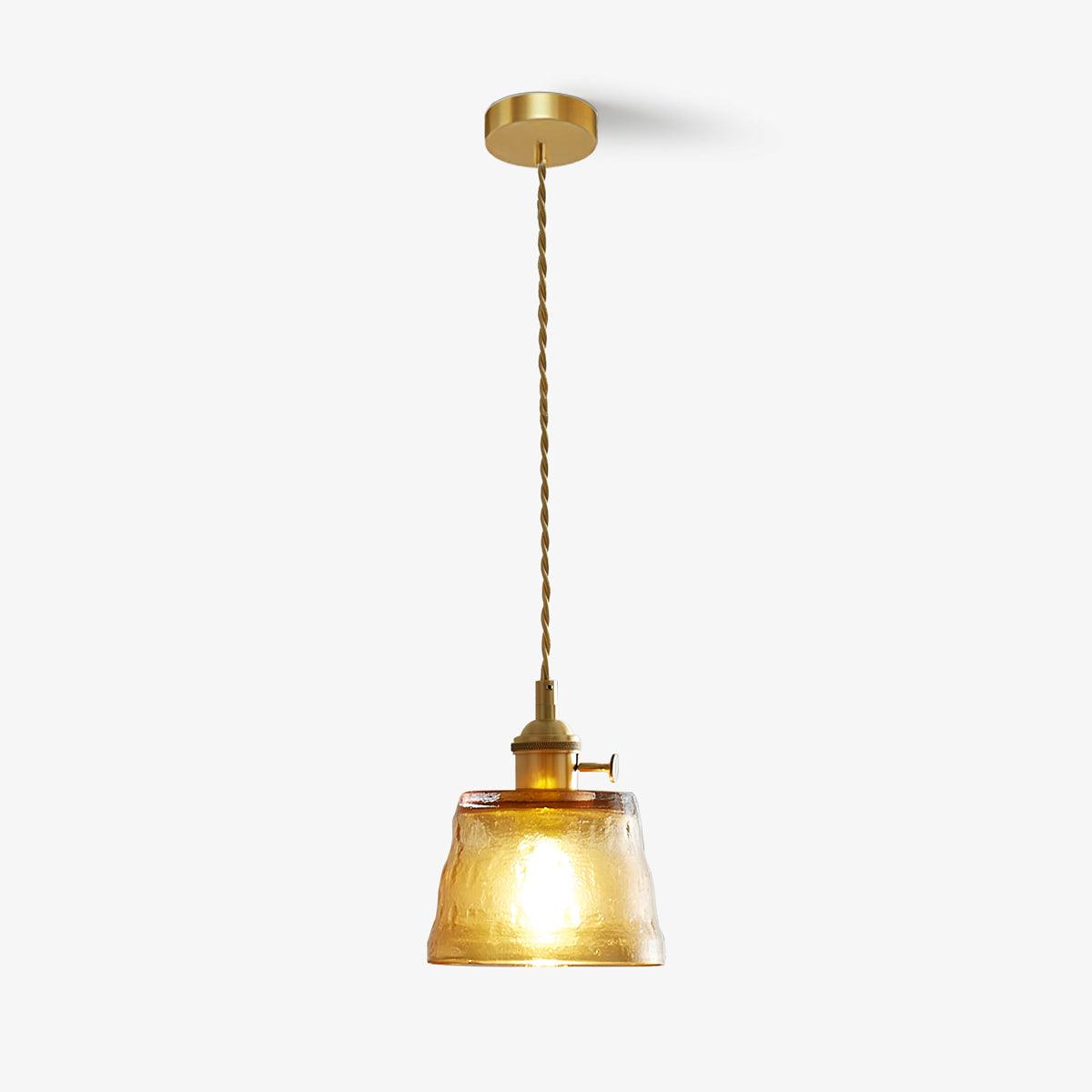 Lioreraya Pendelleuchte aus Kupferglas für Esszimmer