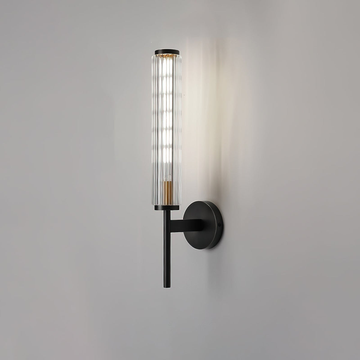 Faylen Premium Linear Messing-Glas-Wandleuchte