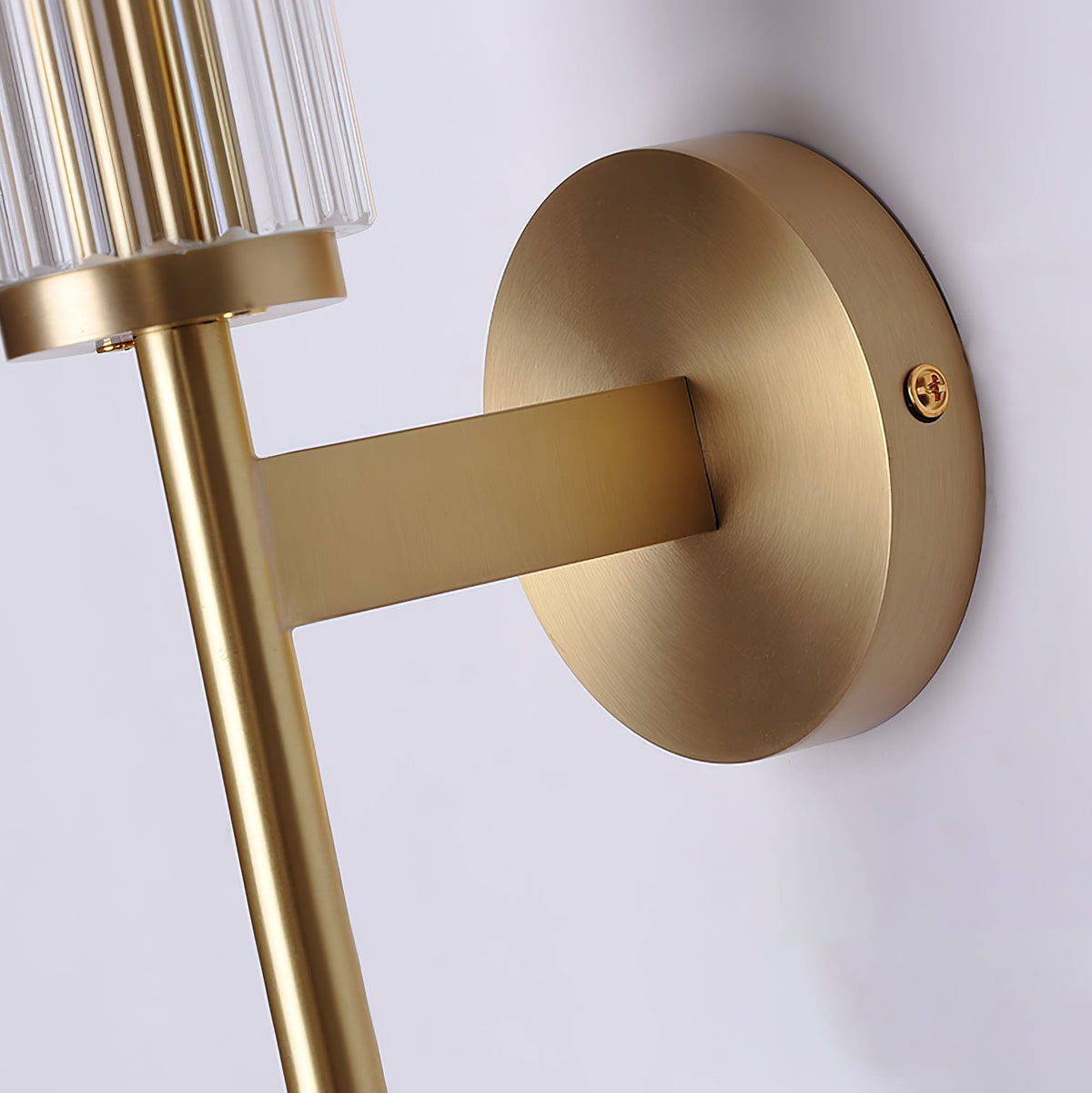 Faylen Premium Linear Messing-Glas-Wandleuchte