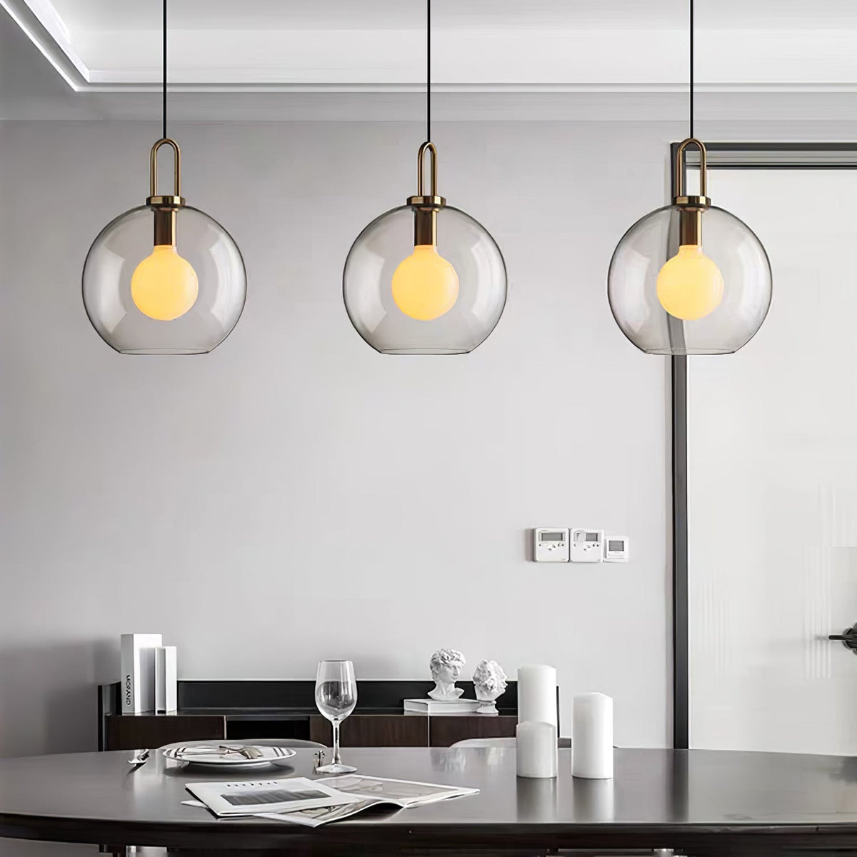 Eirisina Pendelleuchte Pendulum aus Glas