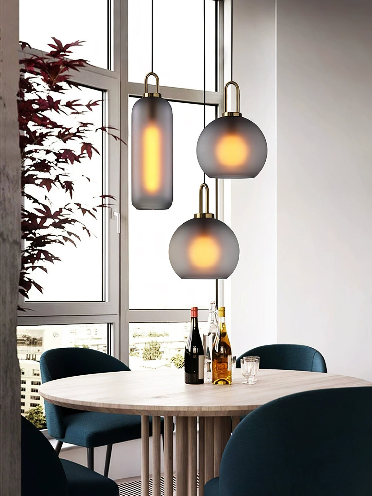 Eirisina Pendelleuchte Pendulum aus Glas