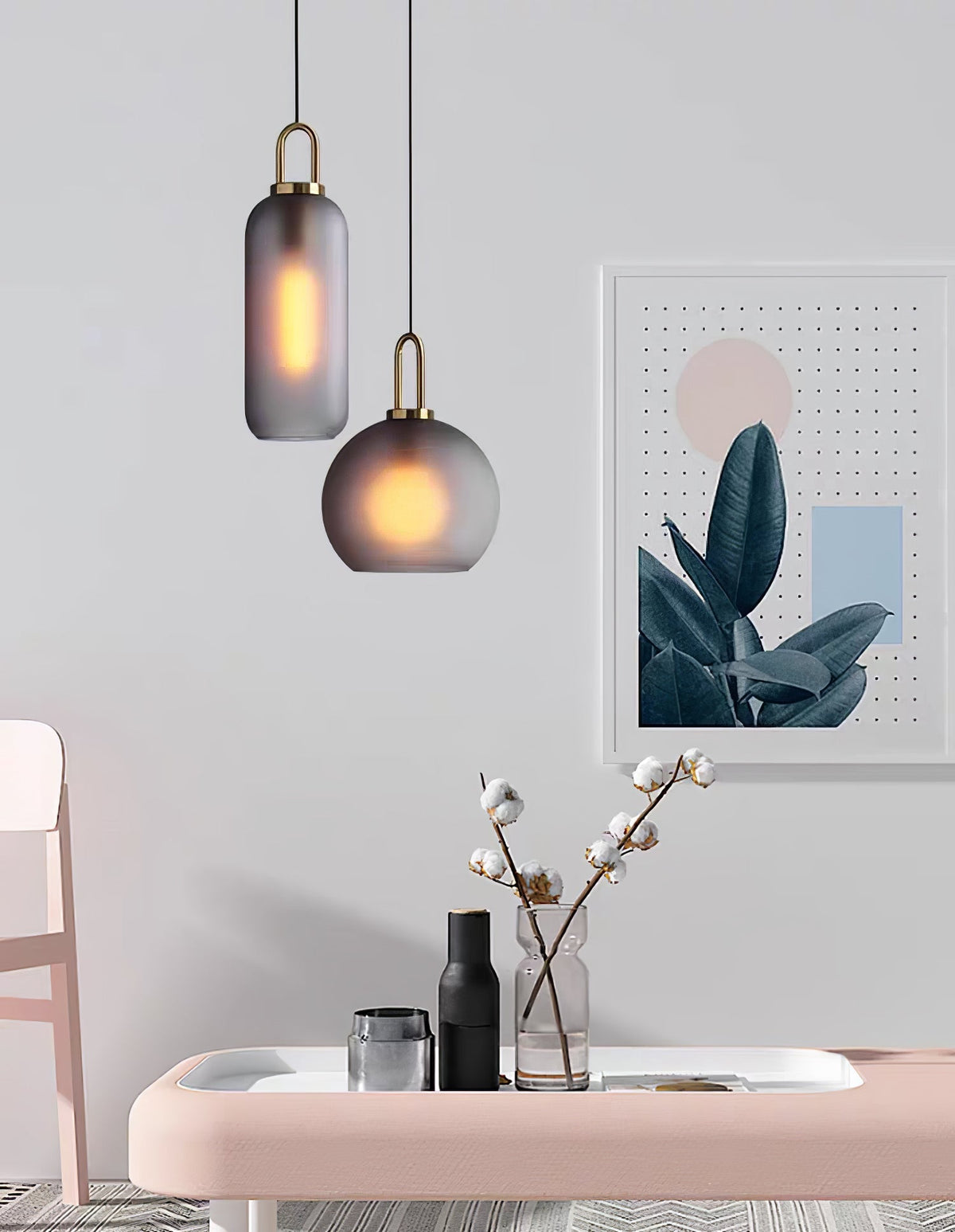 Eirisina Pendelleuchte Pendulum aus Glas