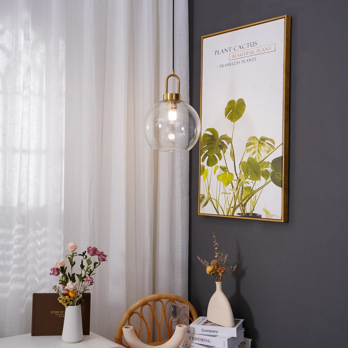 Eirisina Pendelleuchte Pendulum aus Glas