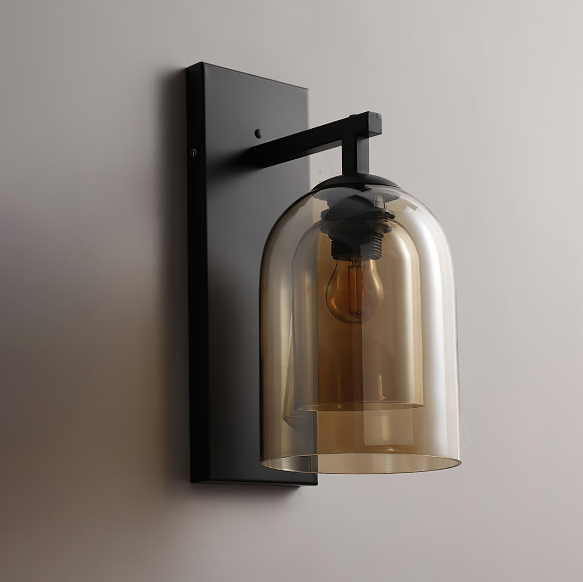 Xalen Premium zeitgenössische Kunst-Wandleuchte aus Tubular-Glas