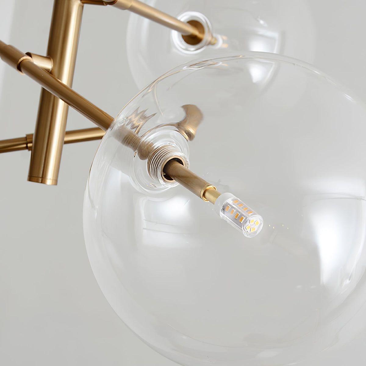 Orbit zeitgenössischer Kronleuchter aus Glas