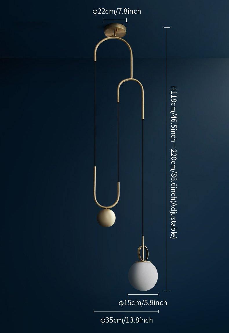 Zara moderne Pendelleuchte
