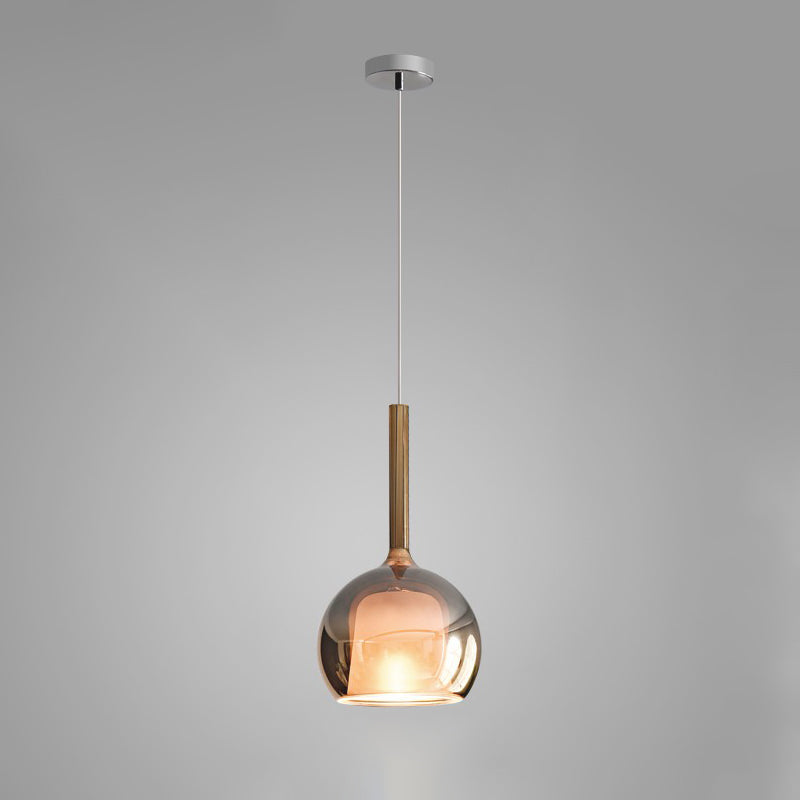 Lioranira Pendelleuchte Rauchglas Transparent Rund