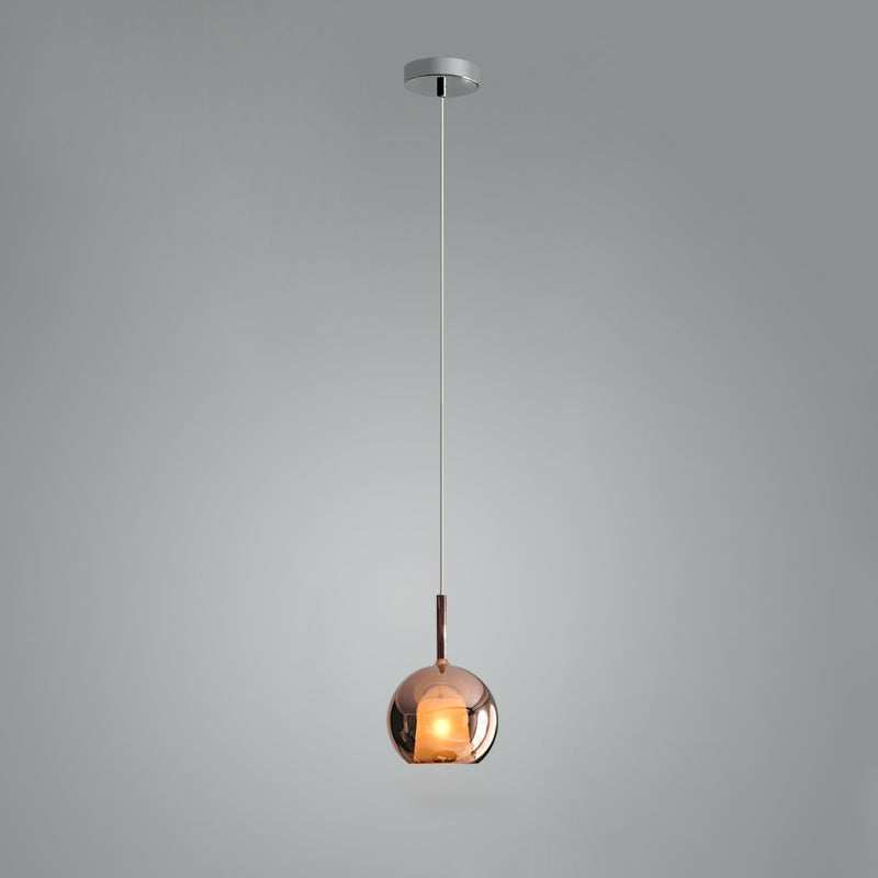 Lioranira Pendelleuchte Rauchglas Transparent Rund