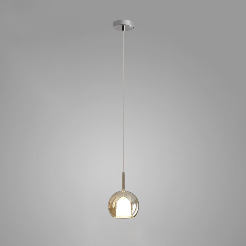 Lioranira Pendelleuchte Rauchglas Transparent Rund