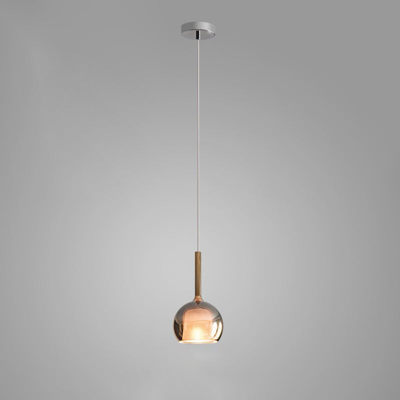 Lioranira Pendelleuchte Rauchglas Transparent Rund