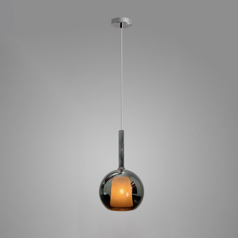 Lioranira Pendelleuchte Rauchglas Transparent Rund