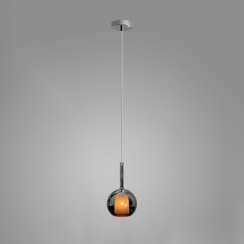 Lioranira Pendelleuchte Rauchglas Transparent Rund