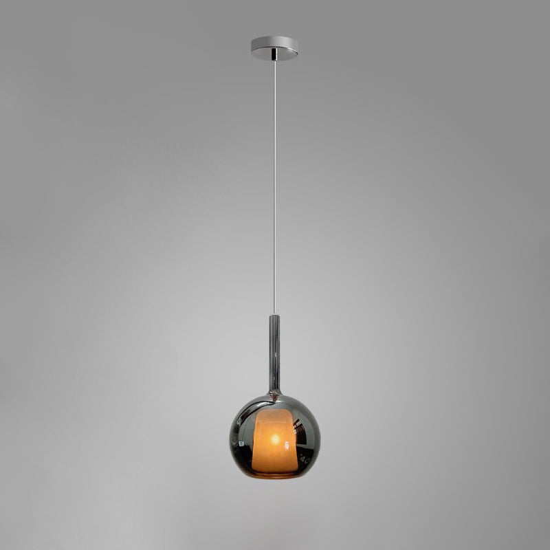 Lioranira Pendelleuchte Rauchglas Transparent Rund