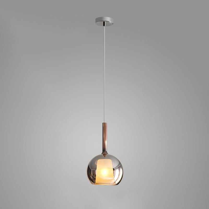 Lioranira Pendelleuchte Rauchglas Transparent Rund
