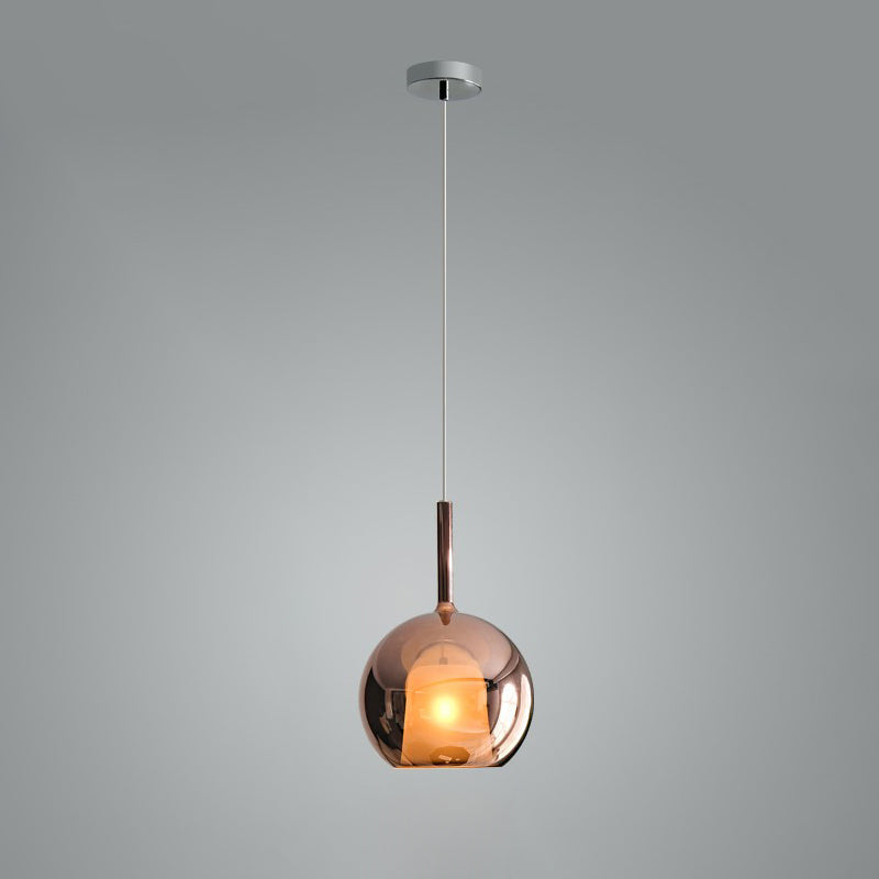 Lioranira Pendelleuchte Rauchglas Transparent Rund
