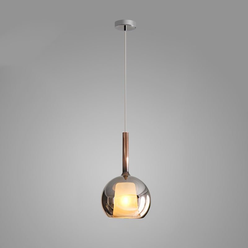 Lioranira Pendelleuchte Rauchglas Transparent Rund