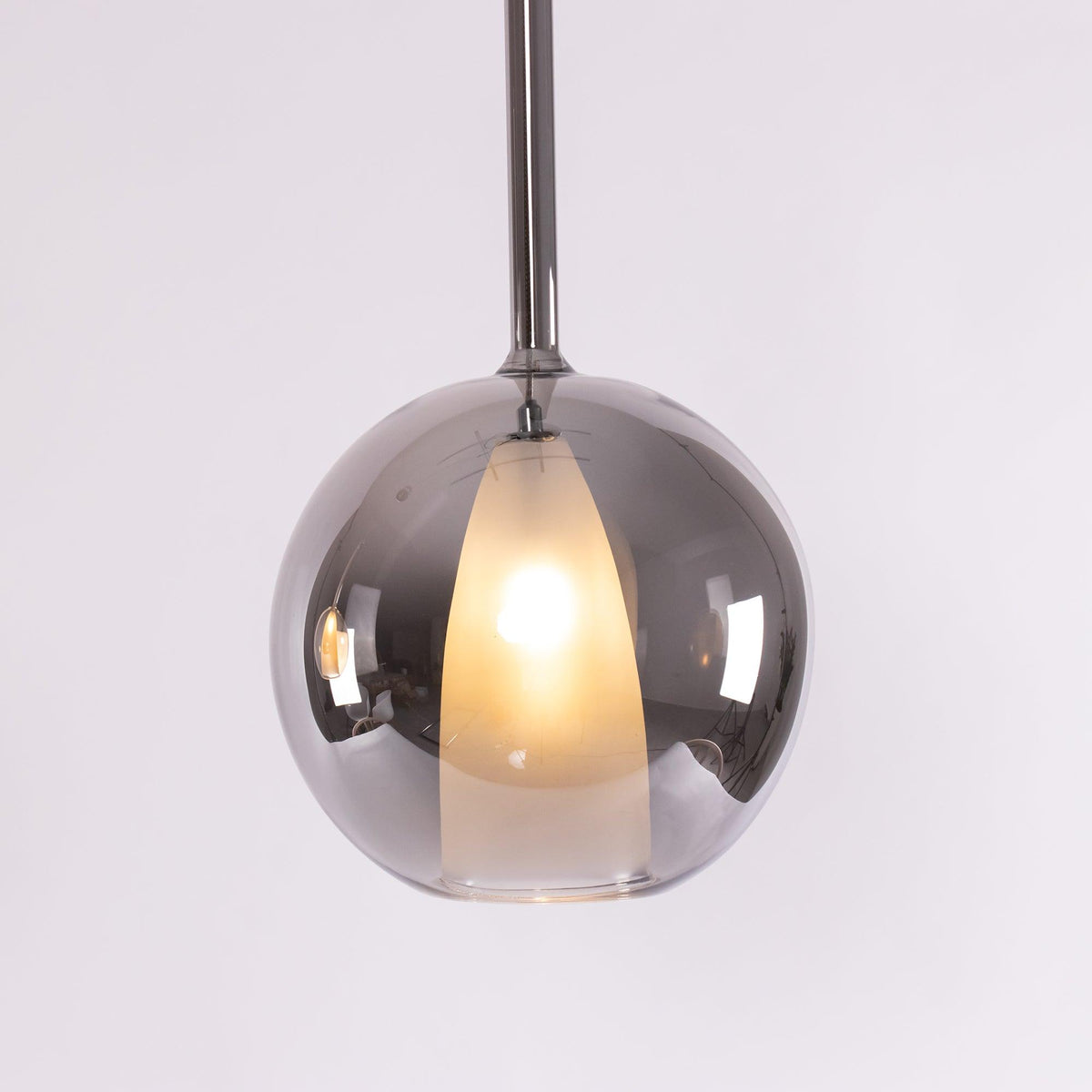 Lioranira Pendelleuchte Rauchglas Transparent Rund
