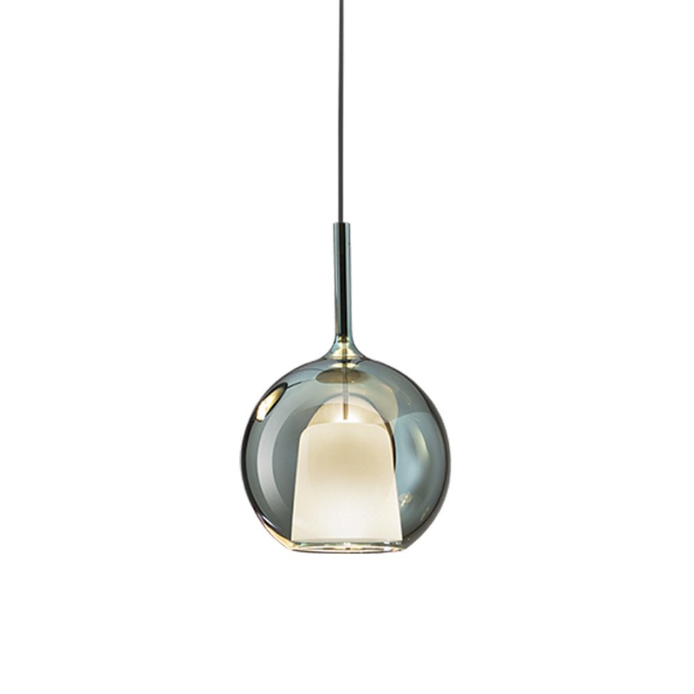 Lioranira Pendelleuchte Rauchglas Transparent Rund