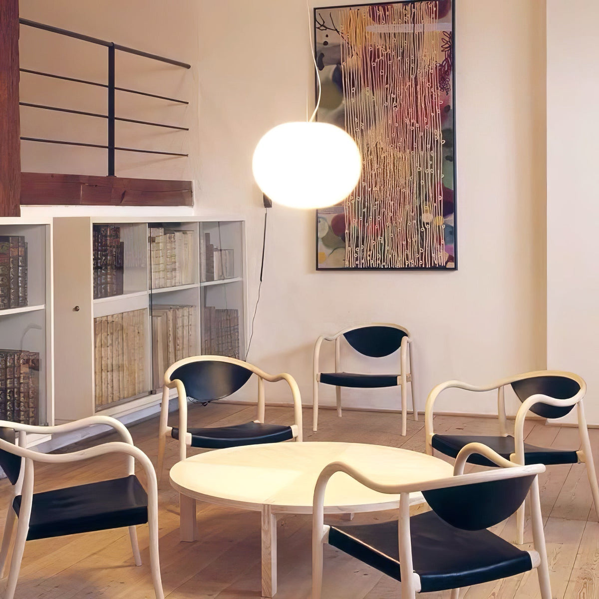 Qersy moderne Pendelleuchte aus Glas