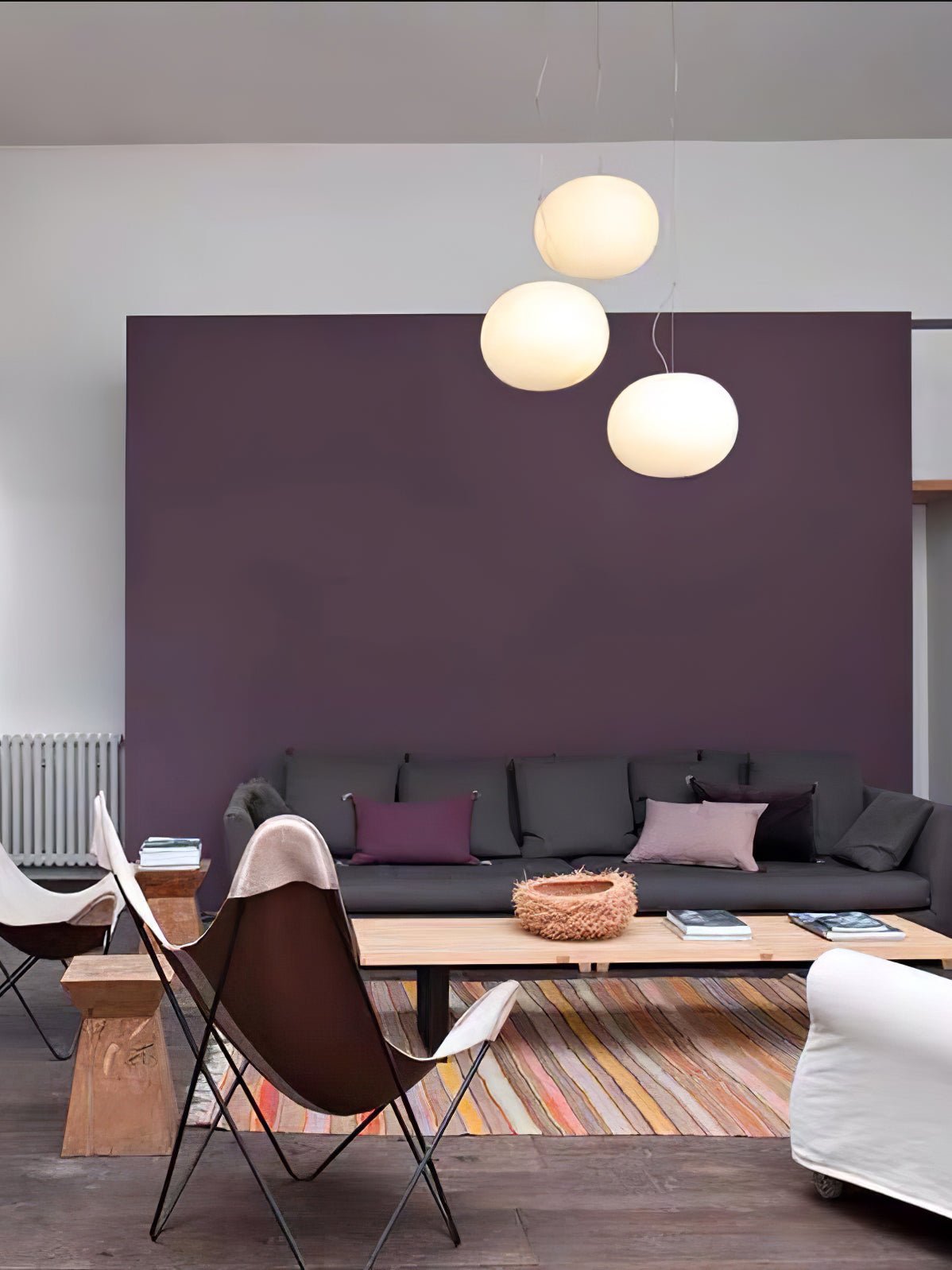 Qersy moderne Pendelleuchte aus Glas