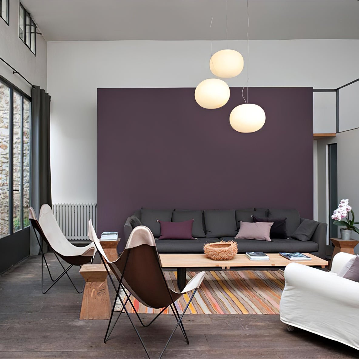 Qersy moderne Pendelleuchte aus Glas